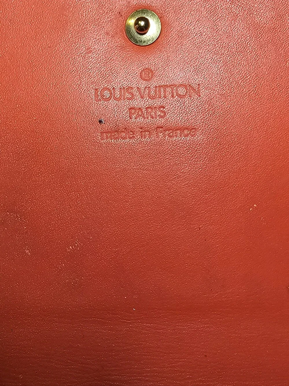 Louis Vuitton Monogram Vernis Walker Wallet